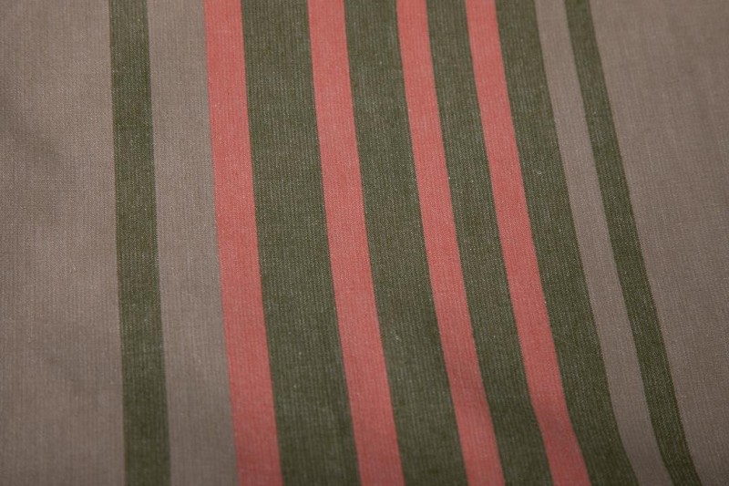 Hospital Curtain Striped Green and Pink